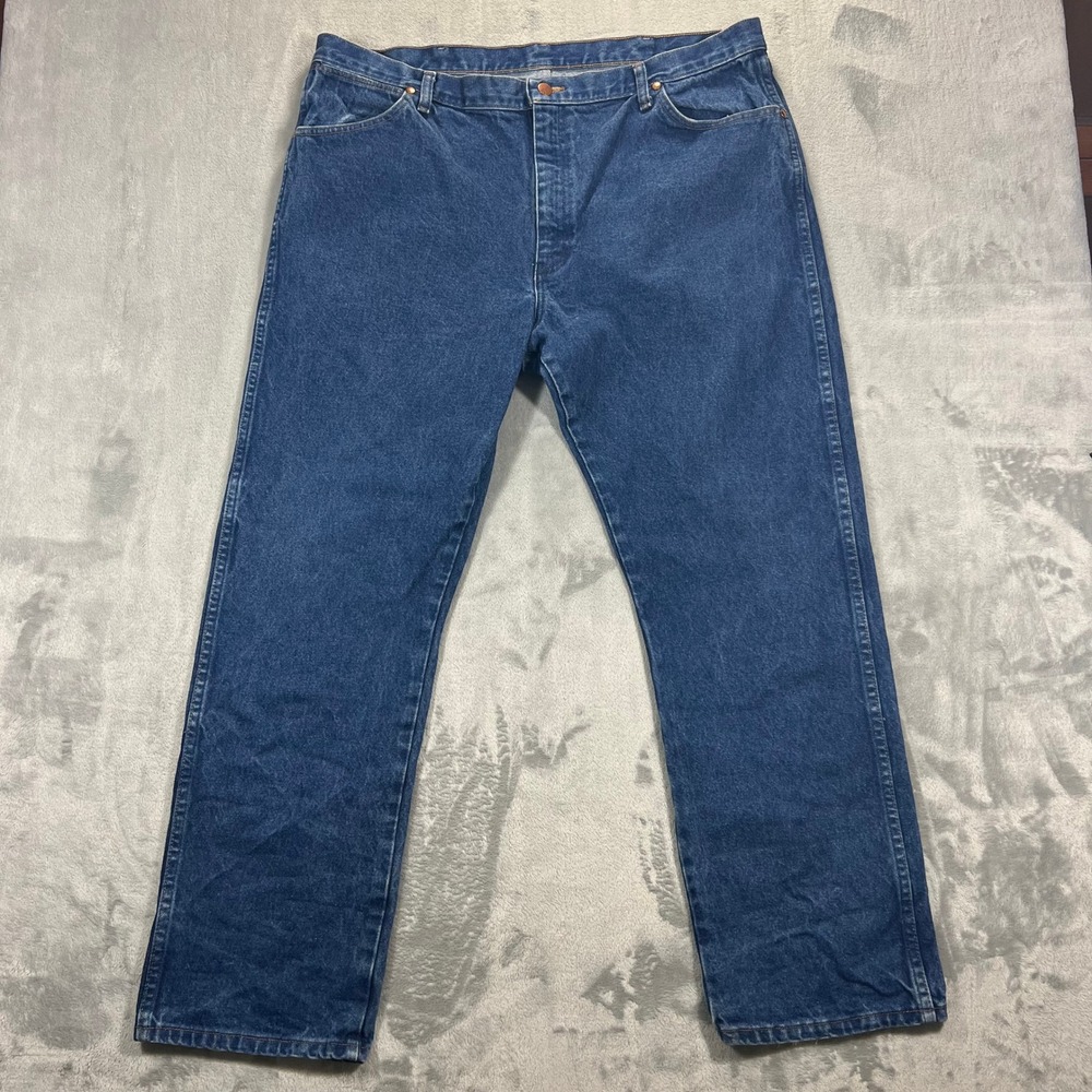 Wrangler Cowboy Cut Original Fit Mens 40x30 Blue Prewashed Cotton Jeans 13MWZPW